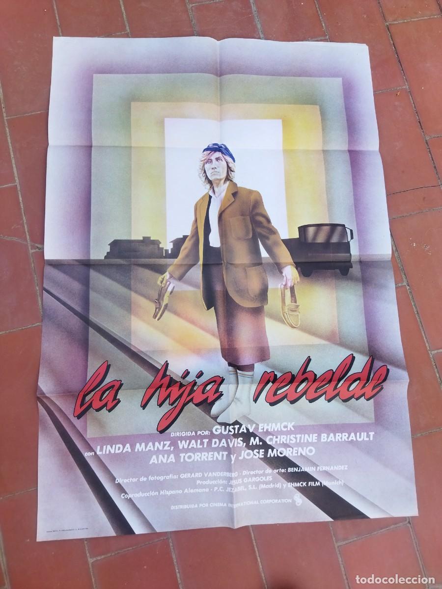 Cinema: cartel de cine 70x 100 aprox movie poster LA HIJA REBERDE linda manz gustav ehmck