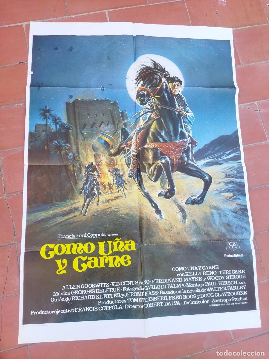 Cine: cartel de cine 70x 100 aprox movie poster COMO U&Ntilde;A Y CARNE kelly reno robert dalva