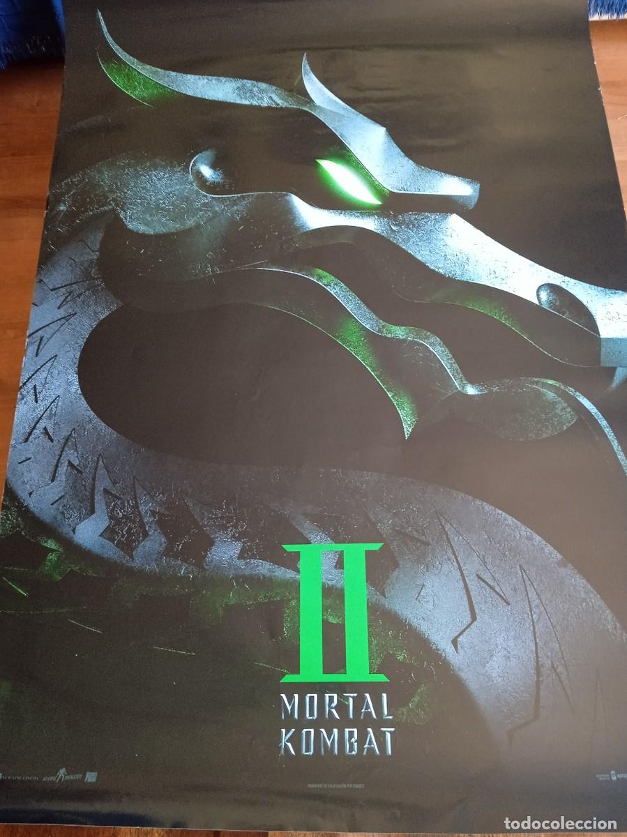 Cine: Mortal Kombat II - Karl Urban, Adeline Rudolph, Josh Lawson - Poster original Warner 2026 Previo