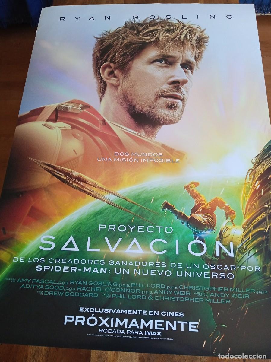 Cine: Proyecto Salvaci&oacute;n - Ryan Gosling - Dir. Phil Lord, Christopher Mille - Poster original MGM 2026