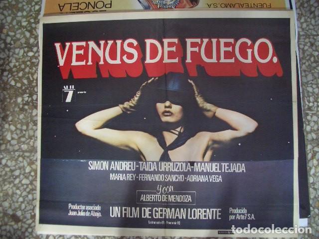 Cine: VENUS DE FUEGO. SIMON ANDREU, MANUEL TEJADA, TAIDA URRUZOLA. A&Ntilde;O 1979