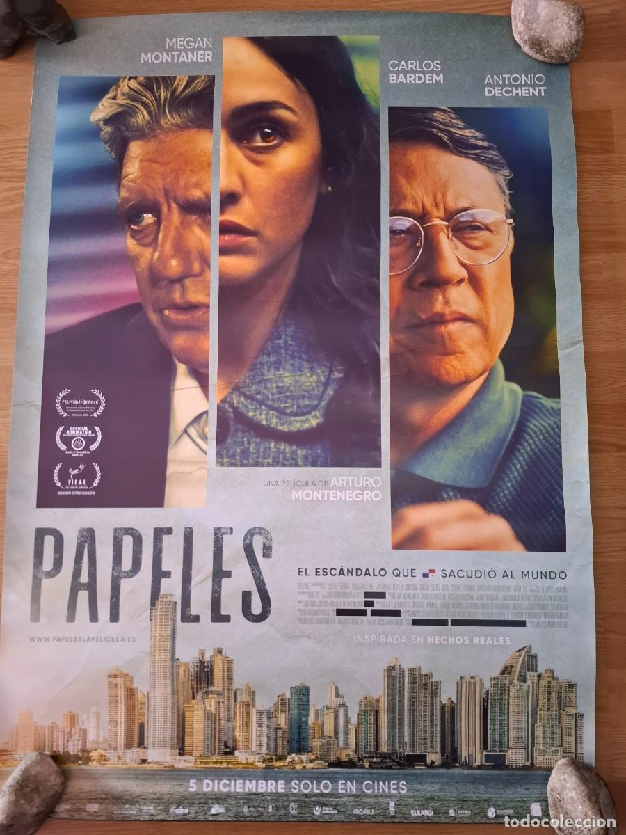 Cine: Papeles - aprox 70x100 Cartel ORIGINAL cine (L134)