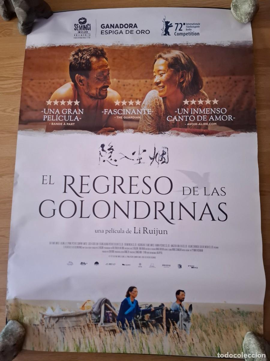 Cine: El regreso de las golondrinas - aprox 70x100 Cartel ORIGINAL cine (L134)