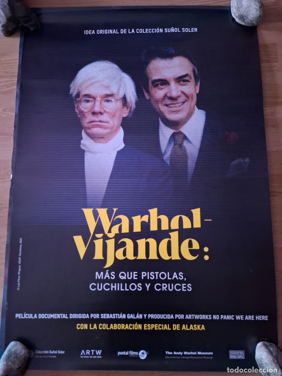 Cine: Warhol - Vijande - aprox 70x100 Cartel ORIGINAL cine (L134)