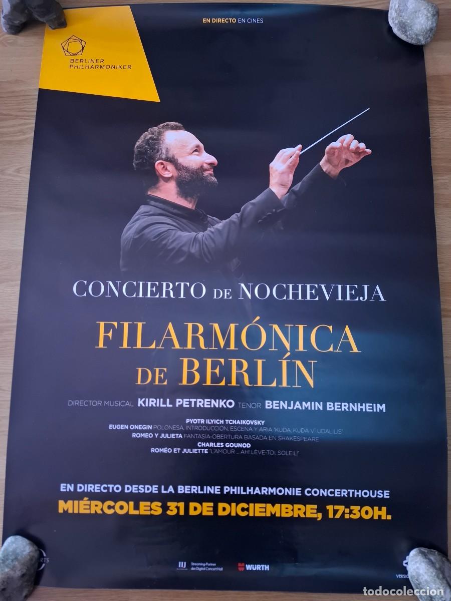 Cine: Filarmonica de Berlin - aprox 70x100 Cartel ORIGINAL cine (L134)