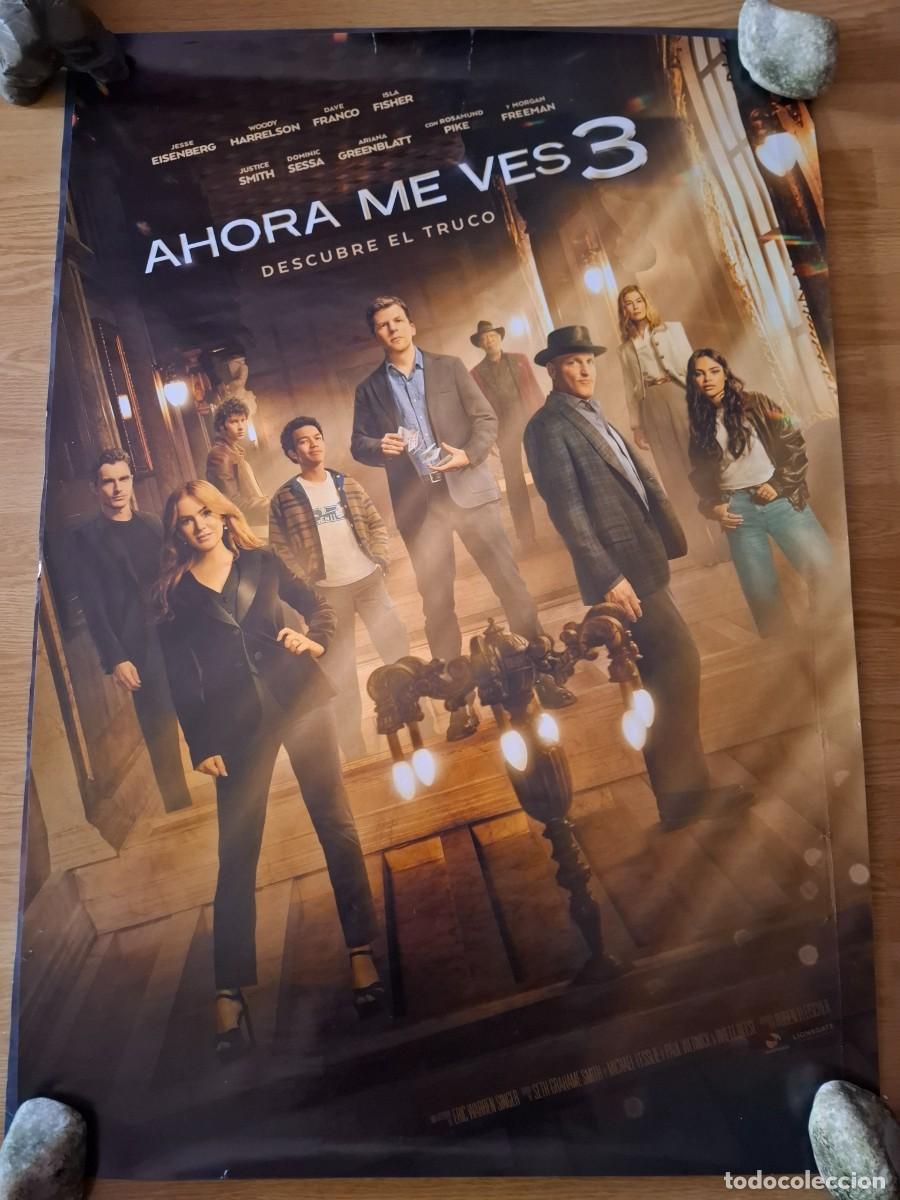 Cine: Ahora me ves 3 - aprox 70x100 Cartel ORIGINAL cine (L134)