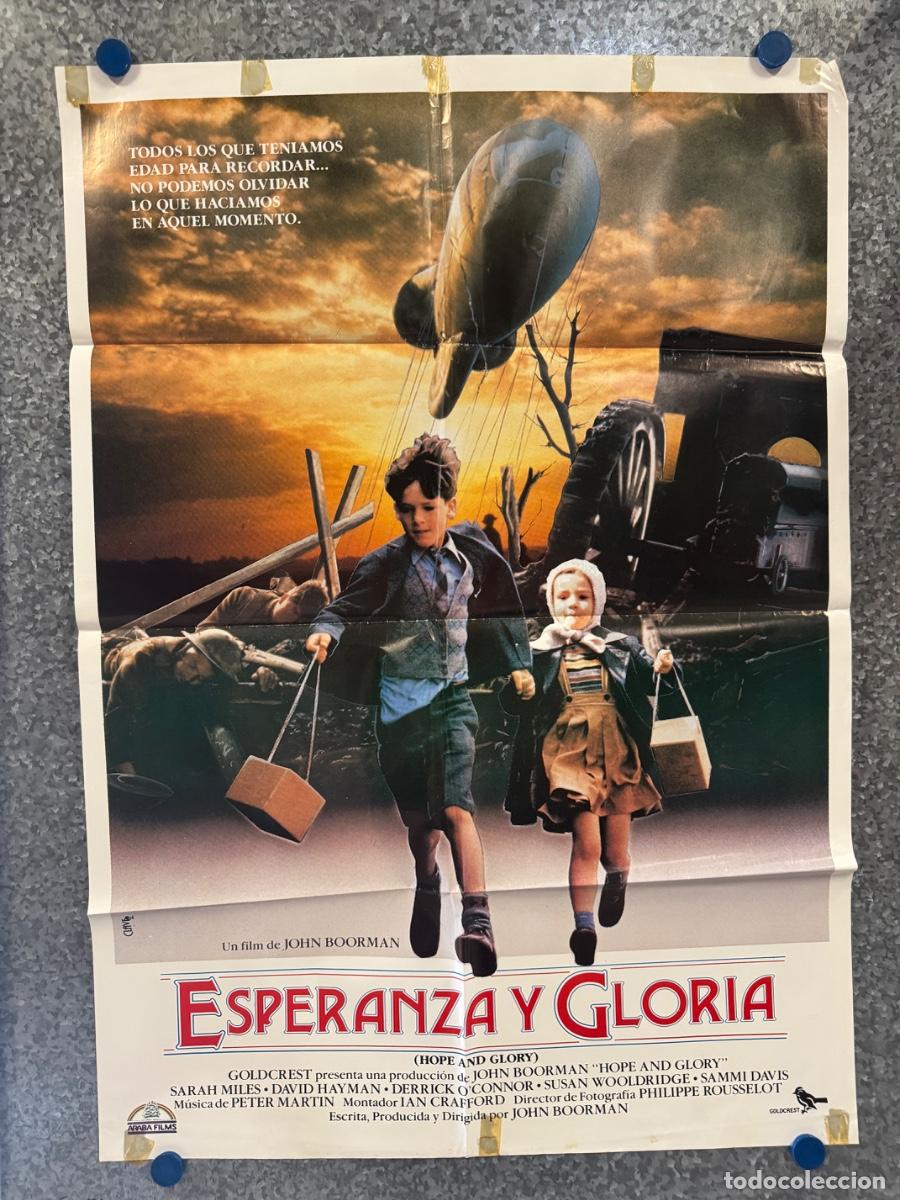 Cine: Esperanza y gloria, Sarah Miles, David Hayman, POSTER ORIGINAL