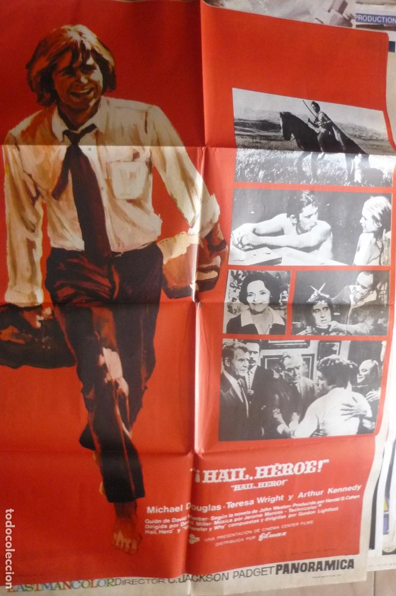 Cine: cartel cine 1 x 7o hail heroe michael douglas