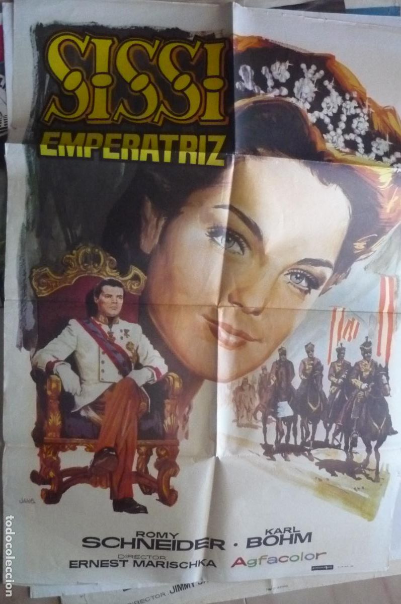 Cine: cartel cine 1 x 70 sissi emperatriz romyschneider