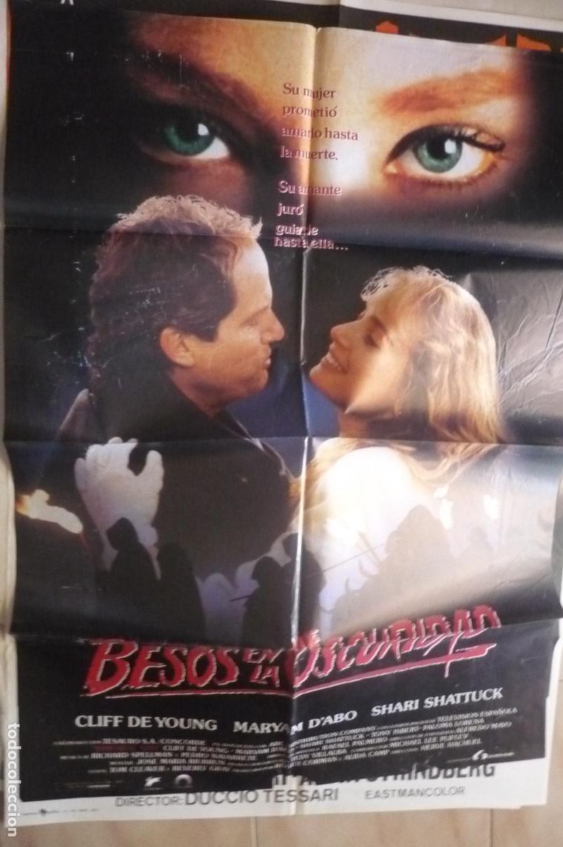 Cine: cartel cine 1 x 7o besos en la oscuridad