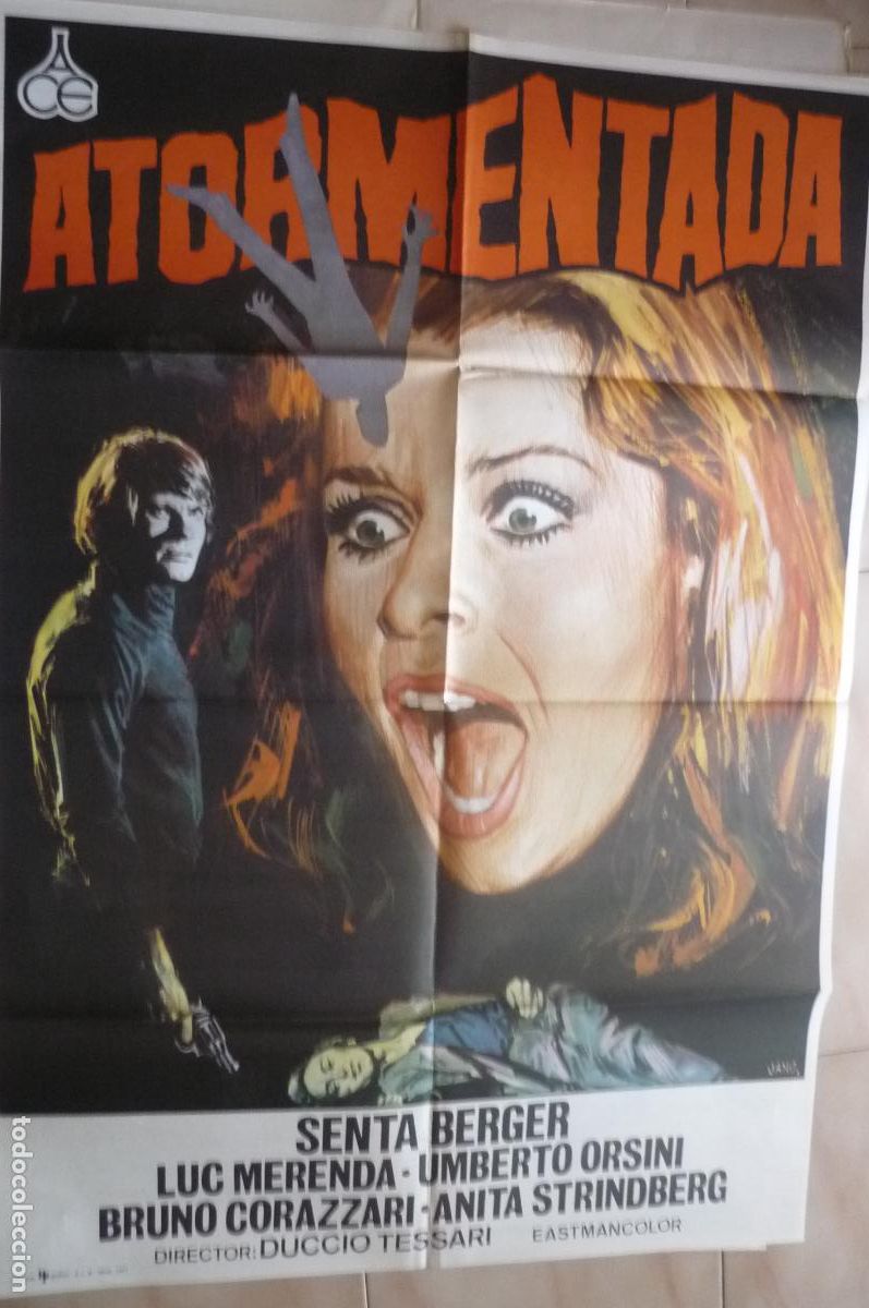 Cine: cartel cine 1 x 7o atormentada senta berger