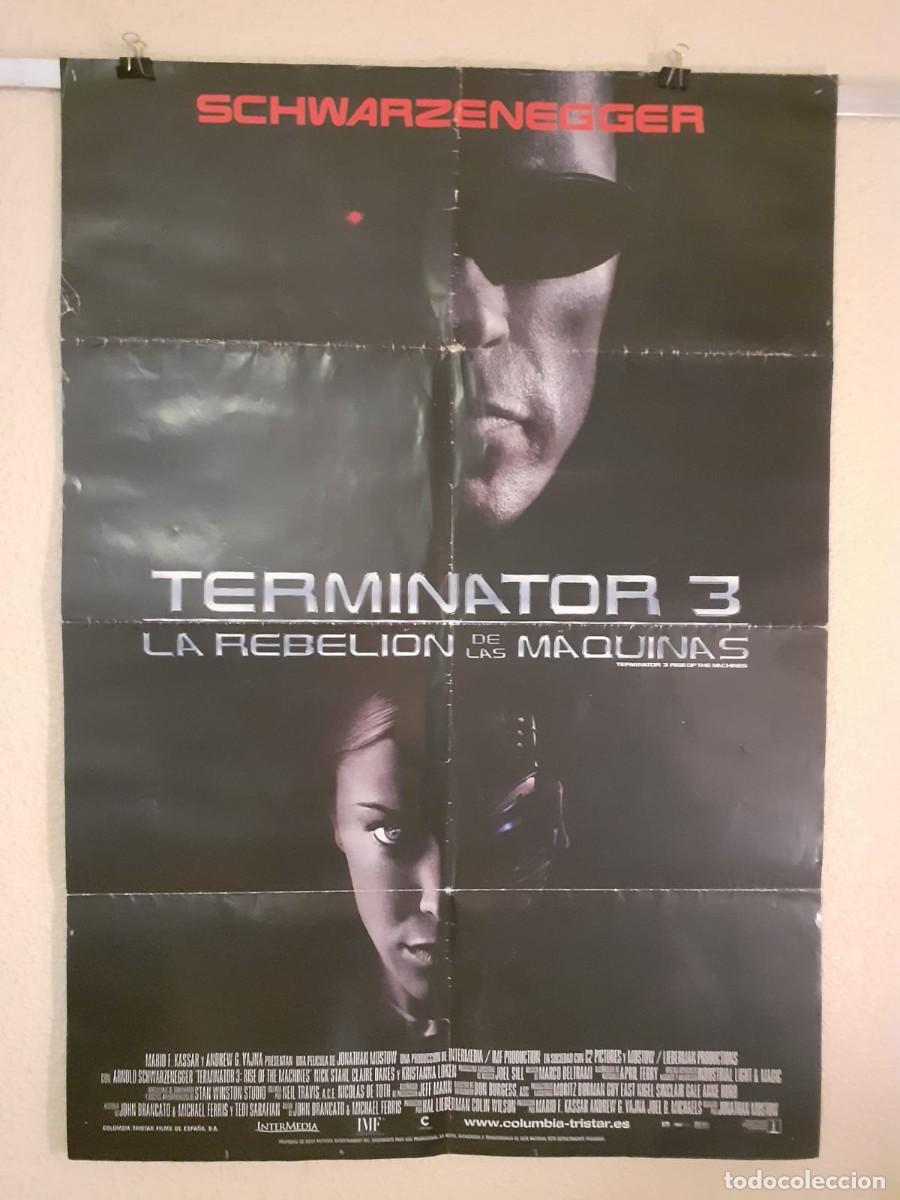 Cine: Cartel Original Terminator 3 (2003) Doble Cara