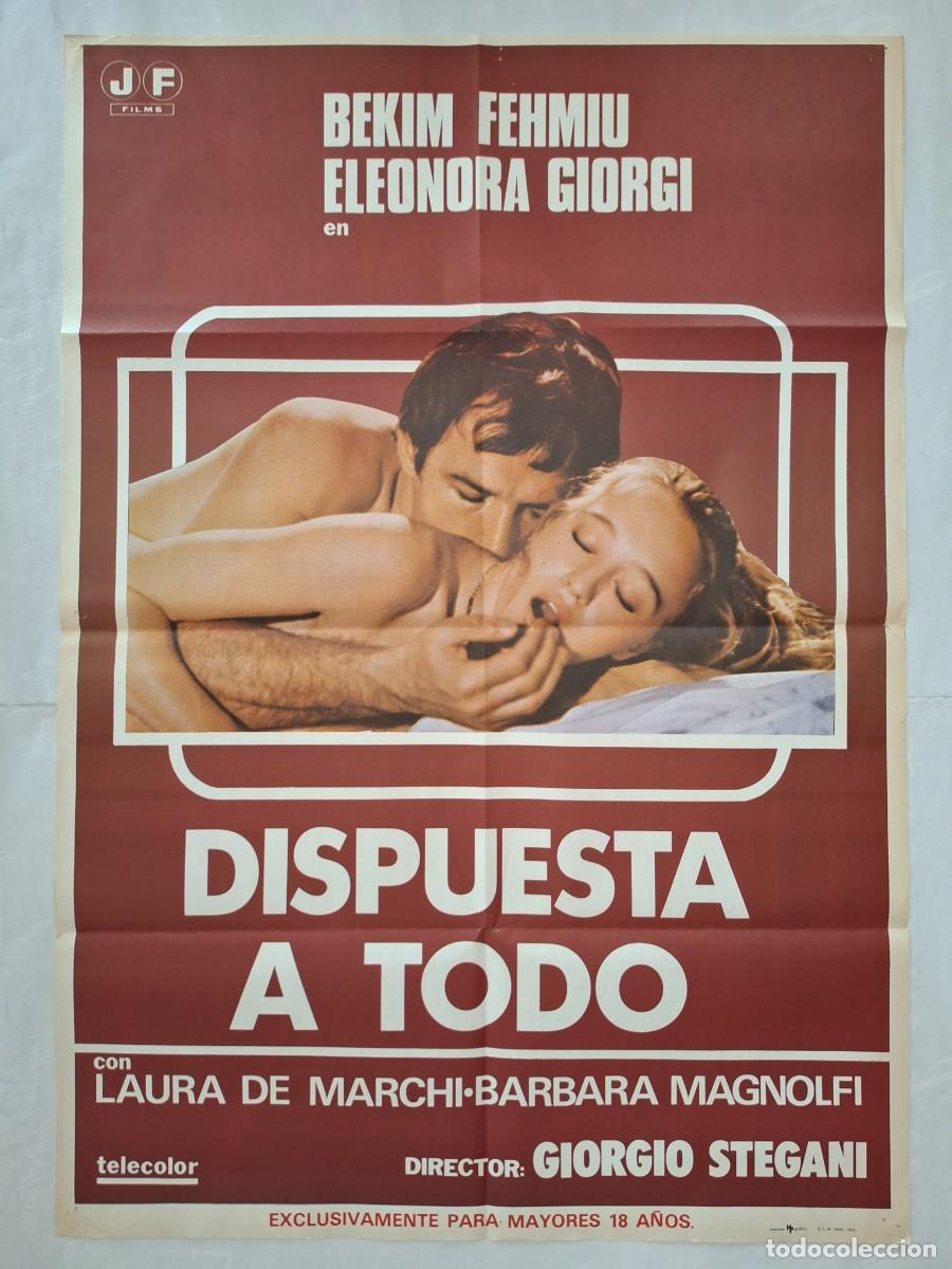 Cine: ANTIGUO CARTEL CINE DISPUESTA A TODO RV CC-1946