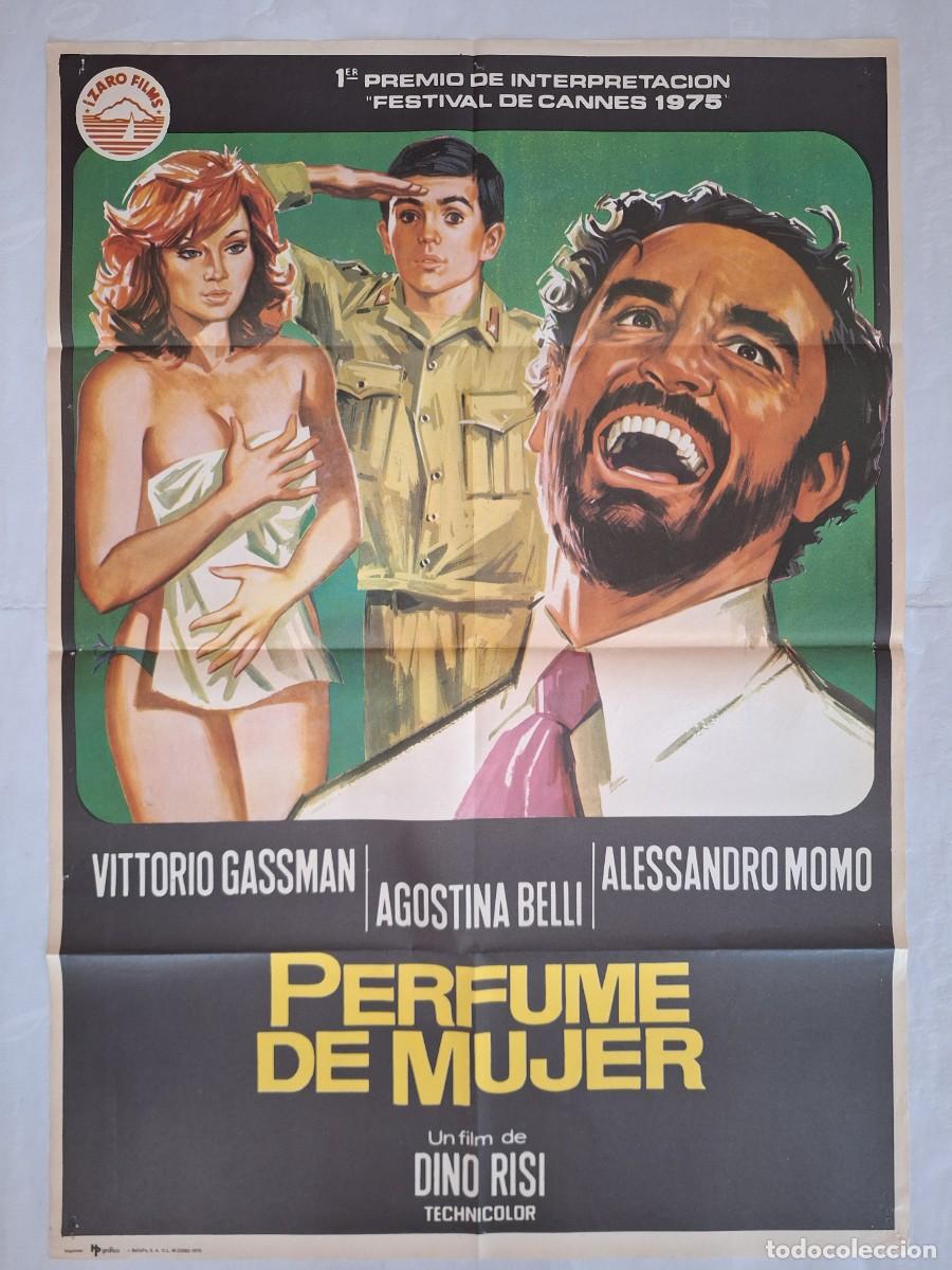 Cine: ANTIGUO CARTEL CINE PERFUME DE MUJER RV CC-1947