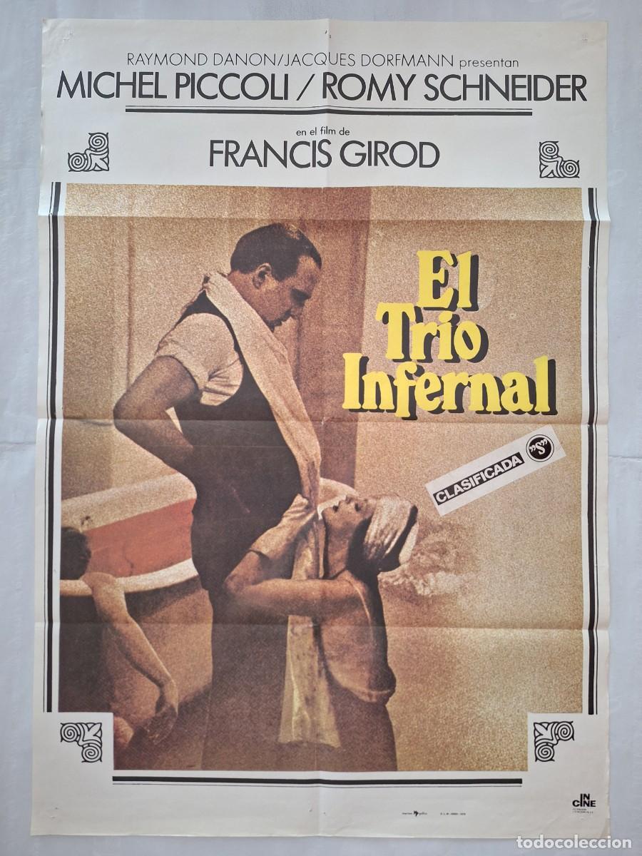 Cine: ANTIGUO CARTEL CINE EL TRIO INFERNAL CLASIFICADA S RV CC-1948