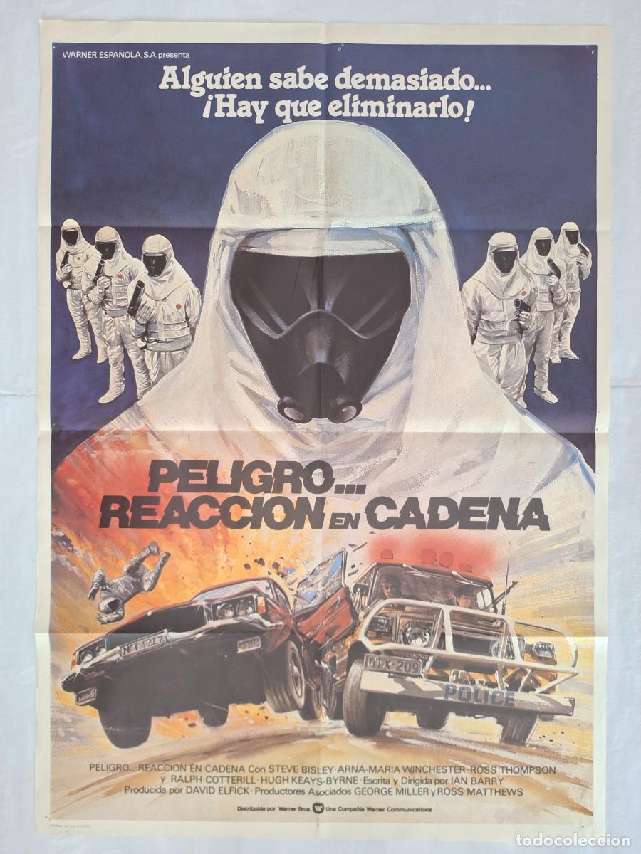 Cine: ANTIGUO CARTEL CINE REACCION EN CADENA A&Ntilde;O 1981 RV CC-1960