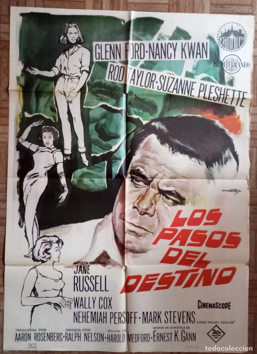 Cine: LOS PASOS DEL DESTINO. GLENN FORD, NANCY KWAN, RODA TAYLOR, SUZANNE PLESHETTE