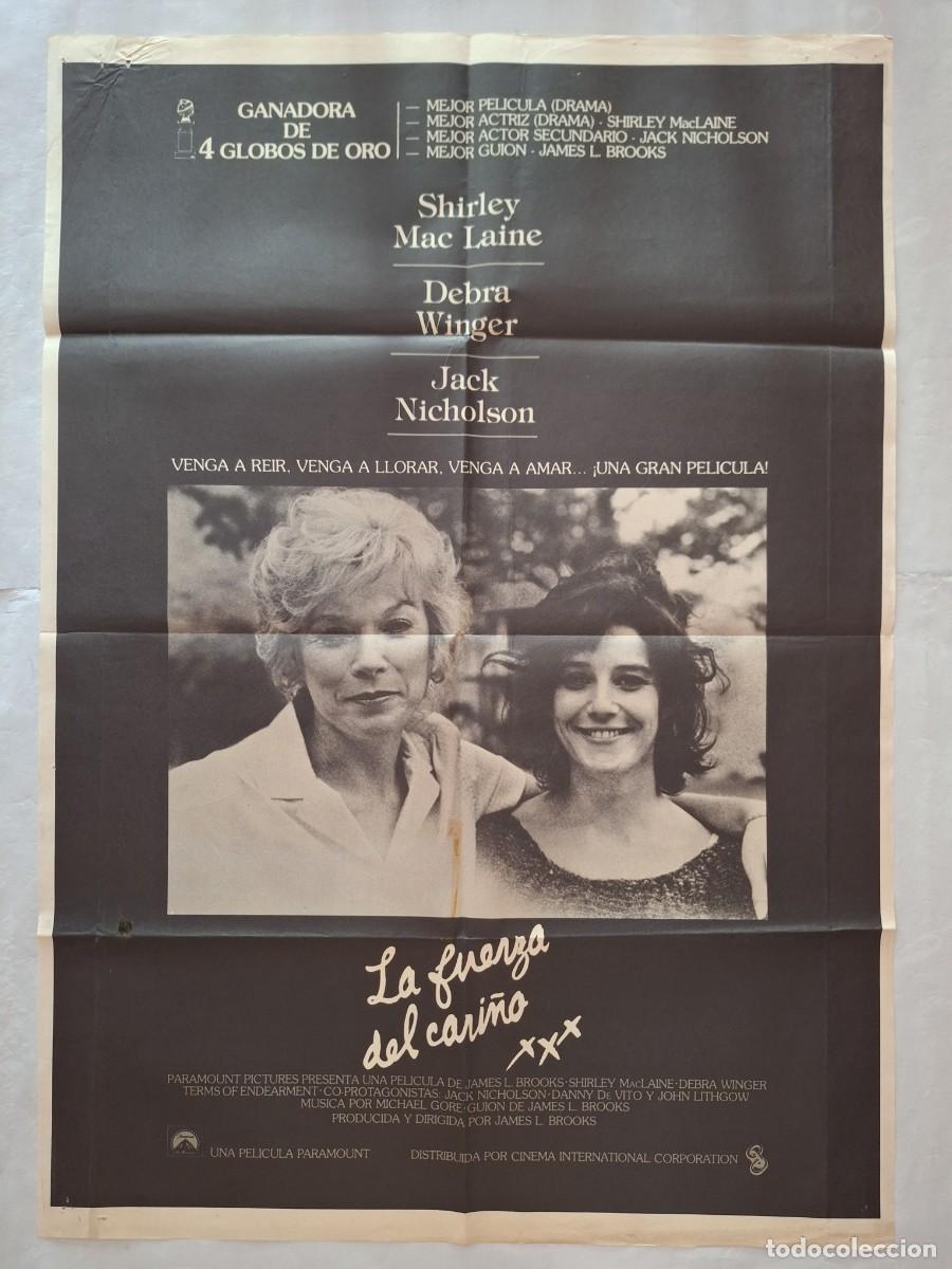 Cine: ANTIGUO CARTEL CINE LA FUERZA DEL CARI&Ntilde;O RV P-1977