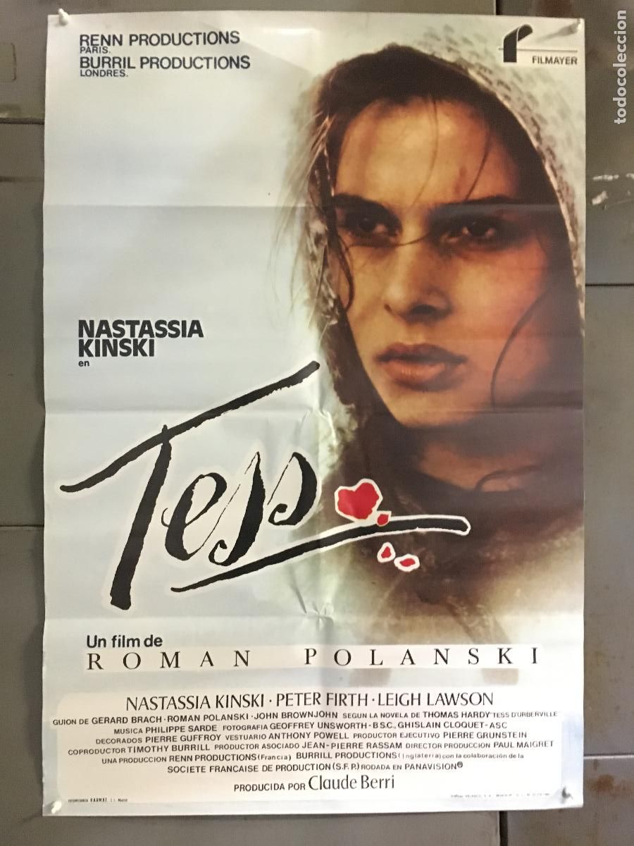 Cine: AFI54 TESS ROMAN POLANSKI NASTASSJA KINSKI POSTER ORIGINAL 70X100 ESTRENO h5