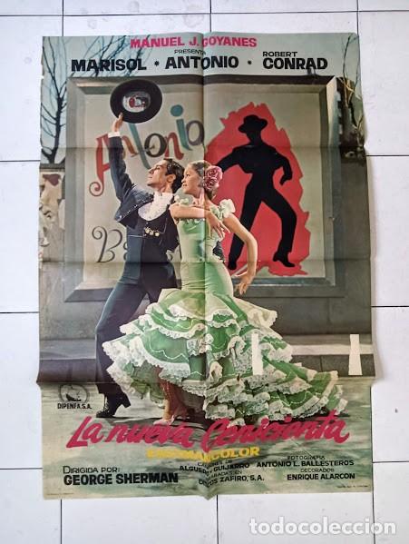 Cine: VKD 2292 LA NUEVA CENICIENTA MARISOL ANTONIO POSTER ORIGINAL 70X100 ESTRENO