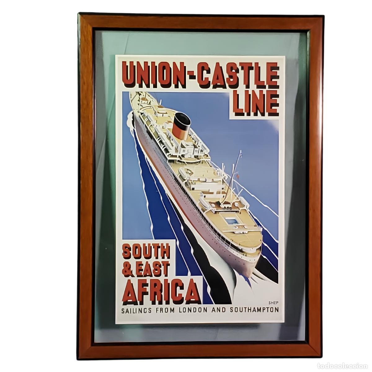 Cine: P&oacute;ster Union-Castle Line &Aacute;frica