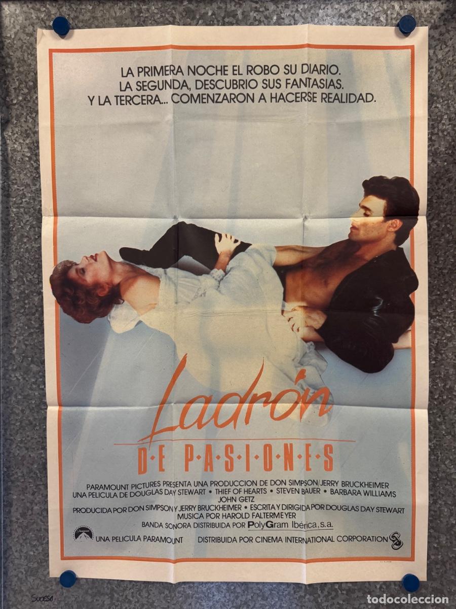 Cine: Ladron de pasiones, Steven Bauer, Barbara Williams, POSTER ORIGINAL