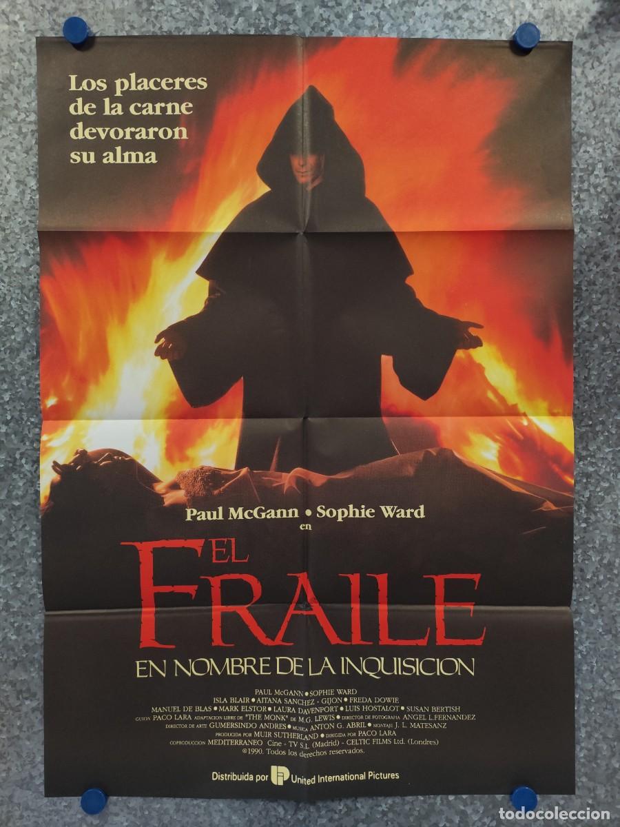 Cine: EL FRAILE. PAUL McGANN, SOPHIE WARD. POSTER ORIGINAL