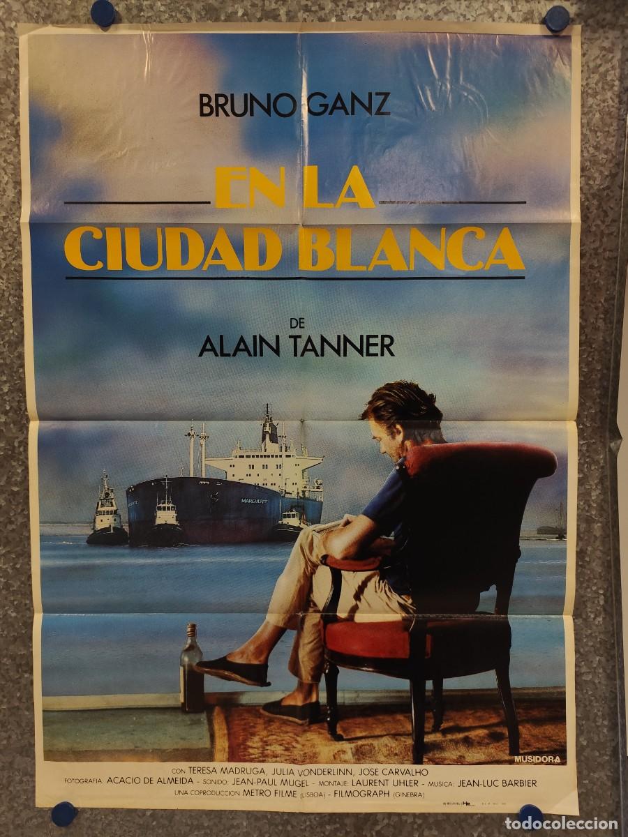 Cine: EN LA CIUDAD BLANCA. ALAIN TANNER, BRUNO GANZ. A&Ntilde;O 1983. POSTER ORIGINAL