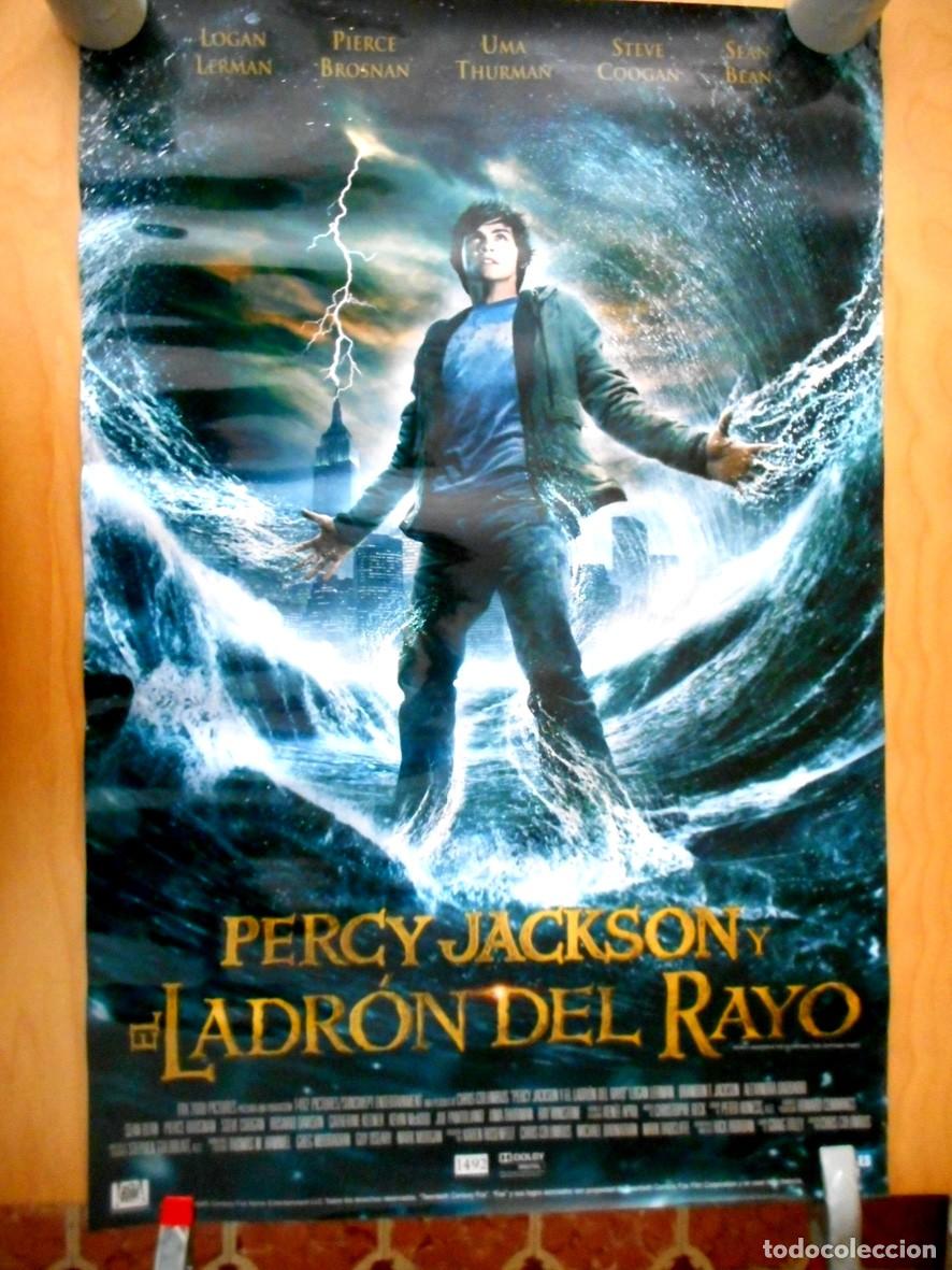 Cine: POSTER PERCY JACKSON Y EL LADR&Oacute;N DEL RAYO (FOX-2010) 68 X 44,5 CM