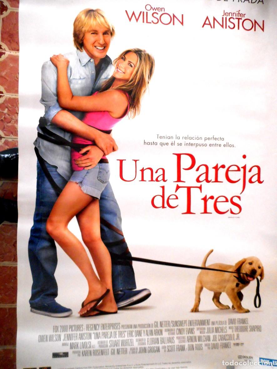 Cine: P&Oacute;STER UNA PAREJA DE TRES (FOX 2008) 96 X 65 CM