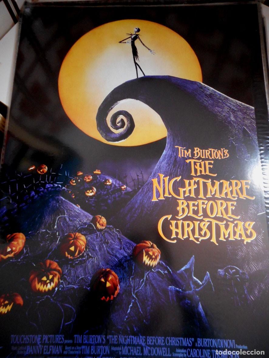 Cine: P&Oacute;STER NIGHTMARE BEFORE CHRISTMAS (1993) 99 X 66,5 CM