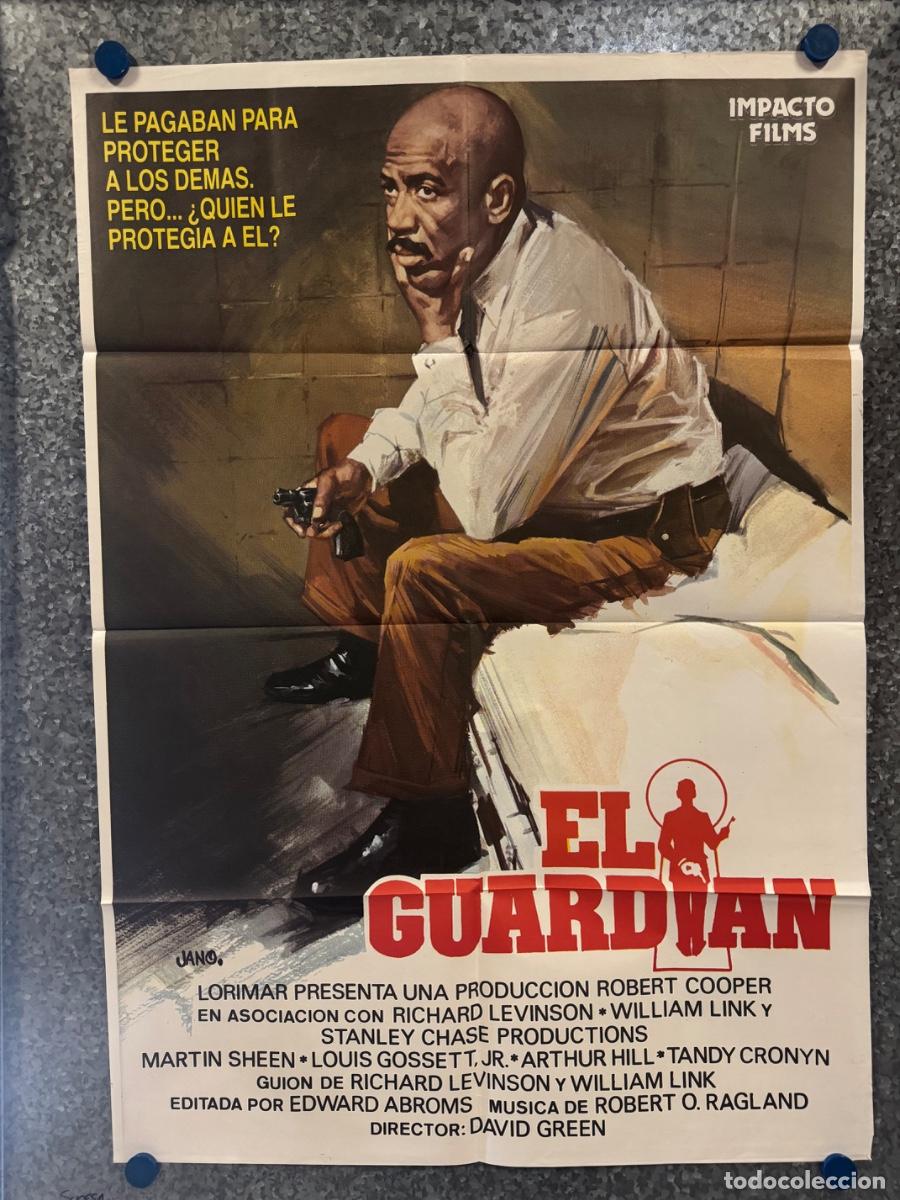 Cine: El guardian, Richard Levinson, William Link, POSTER ORIGINAL