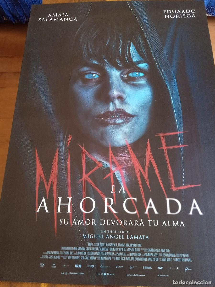 Cine: La ahorcada - Amaia Salamanca, Eduardo Noriega, Norma Ruiz - Poster original Filmax 2026