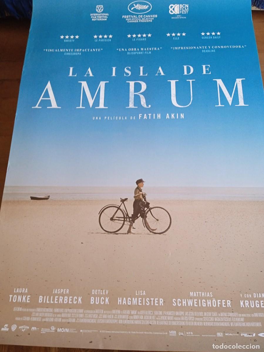 Cine: La isla de Amrum - Diane Kruger, Laura Tonke - Dir. Fatih Akin - Poster original Acontra 2026