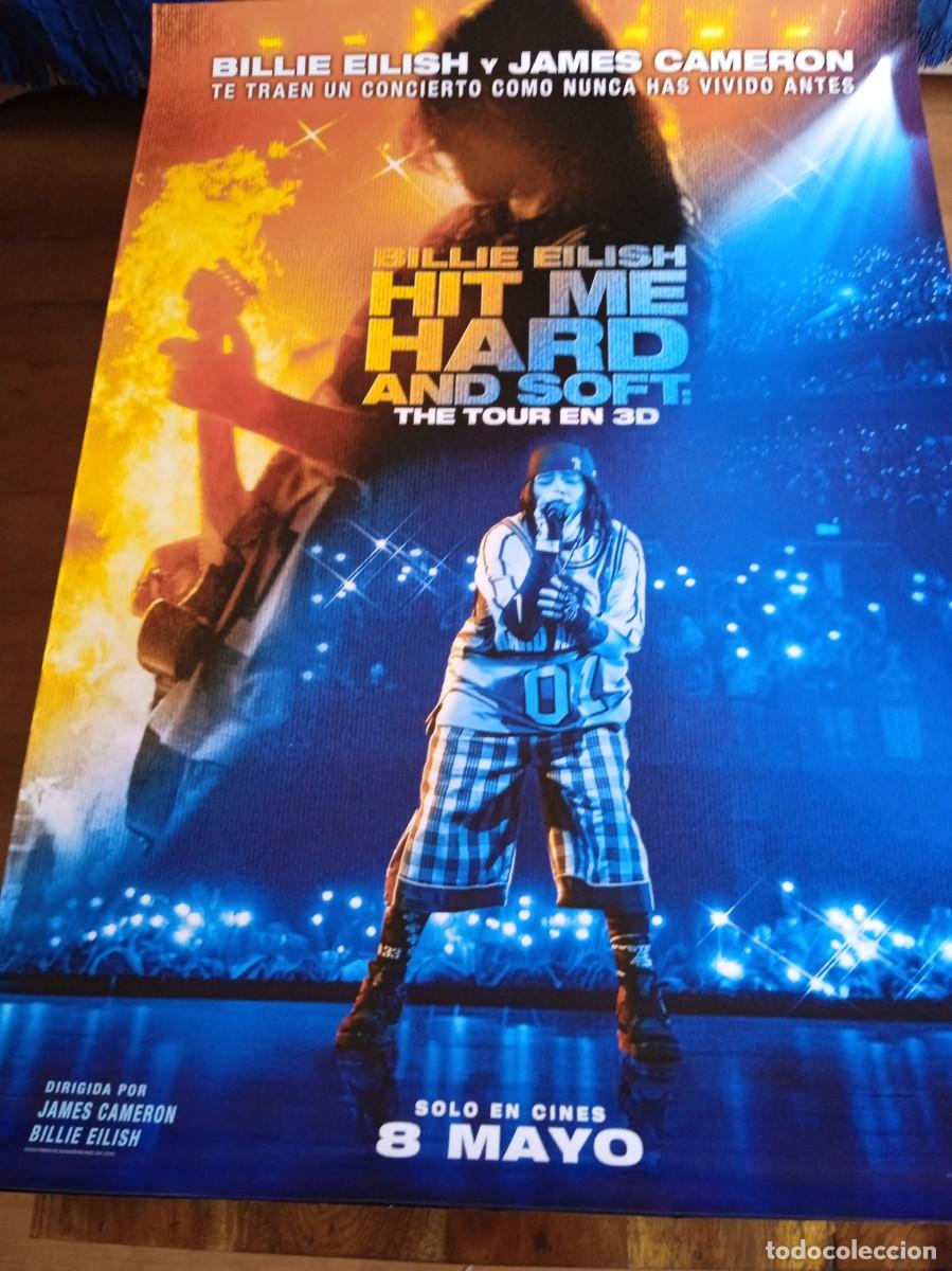 Cine: Billie Eilish Hit Me Hard and Soft - Dir. James Cameron - Poster original Paramount 2026 Documental