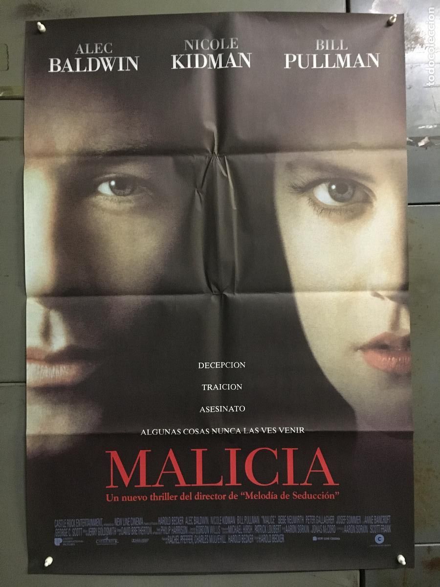 Cinema: AFI94 ALICIA NICOLE KIDMAN ALEC BALDWIN POSTER ORIGINAL 70X100 ESTRENO h7