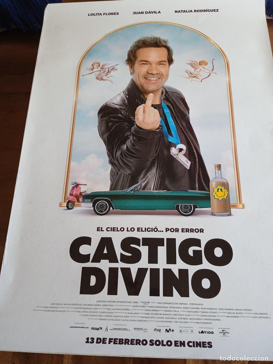Cine: Castigo divino - Juan Davila. Lolita, Natalia Rodriguez - Poster original Universal 2026