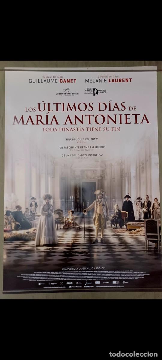 Cine: P&oacute;ster Los &uacute;ltimos d&iacute;as de Mar&iacute;a antonieta