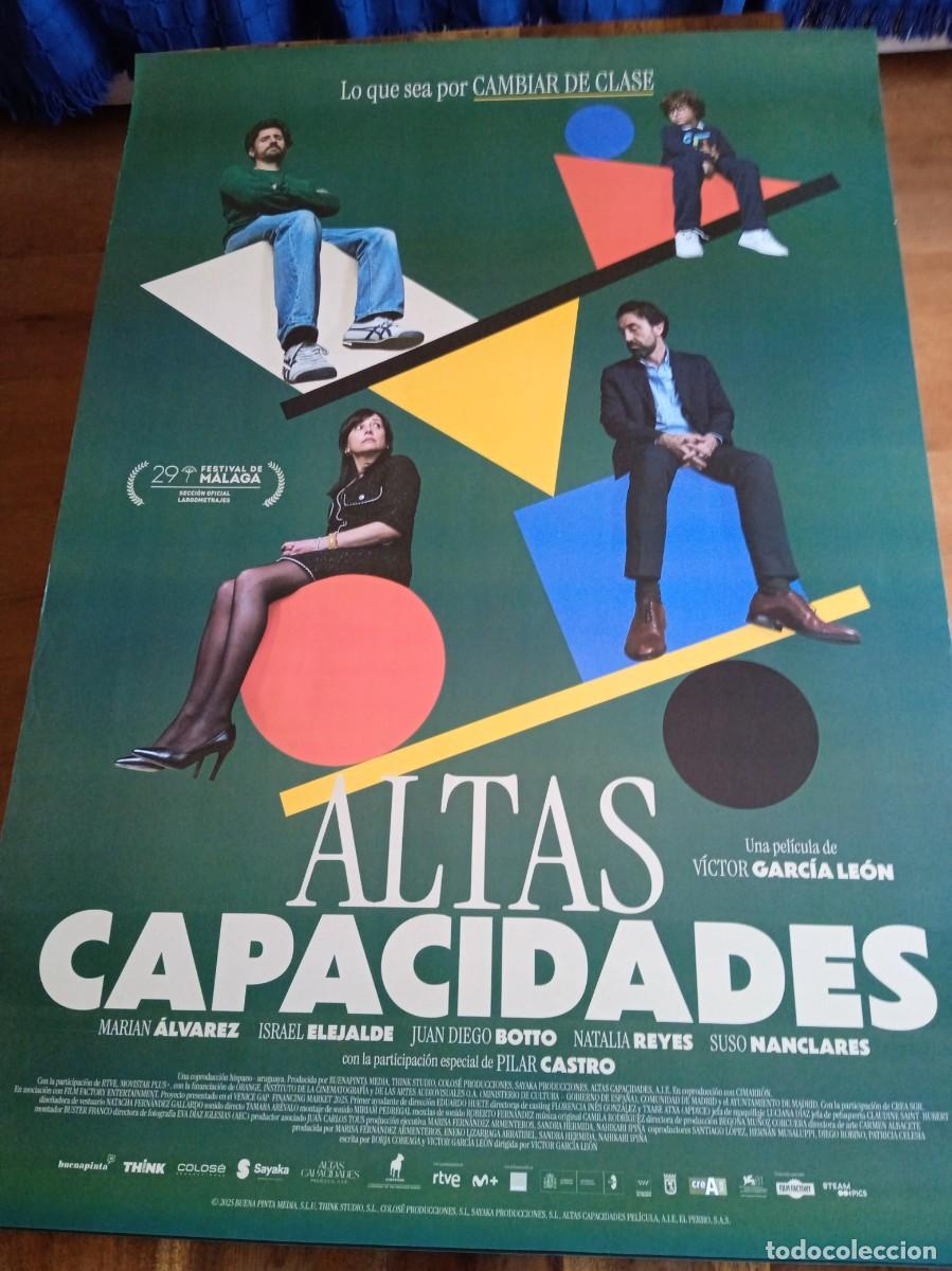 Cine: Altas Capacidades - Marian Alvarez, Juan Diego Botto, Pilar Castro - Poster original BTeam 2026