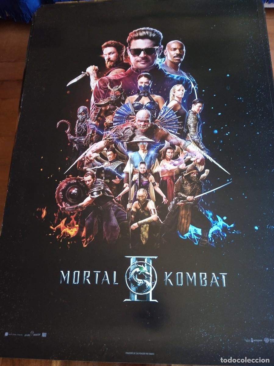 Cine: Mortal Kombat II - Karl Urban, Adeline Rudolph, Josh Lawson - Poster original Warner 2026