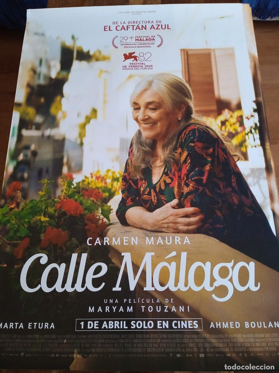 Cine: Calle M&aacute;laga - Carmen Maura, Marta Etura, Ahmed Boulane - Poster original Caramel 2025