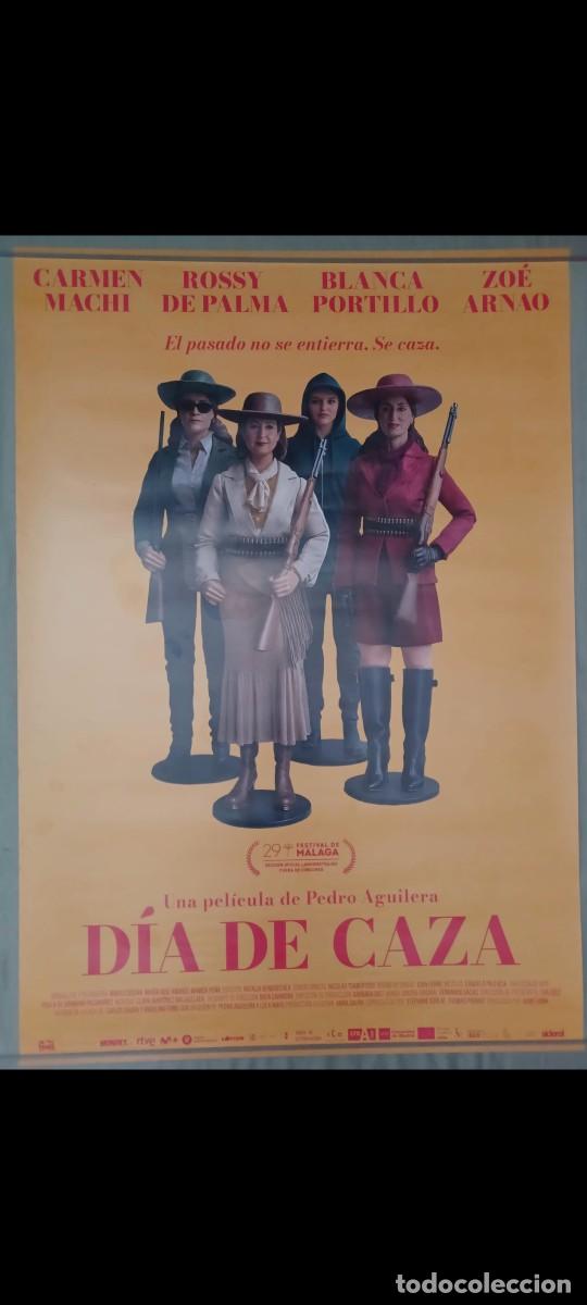 Cine: P&oacute;ster original pel&iacute;cula d&iacute;a de caza