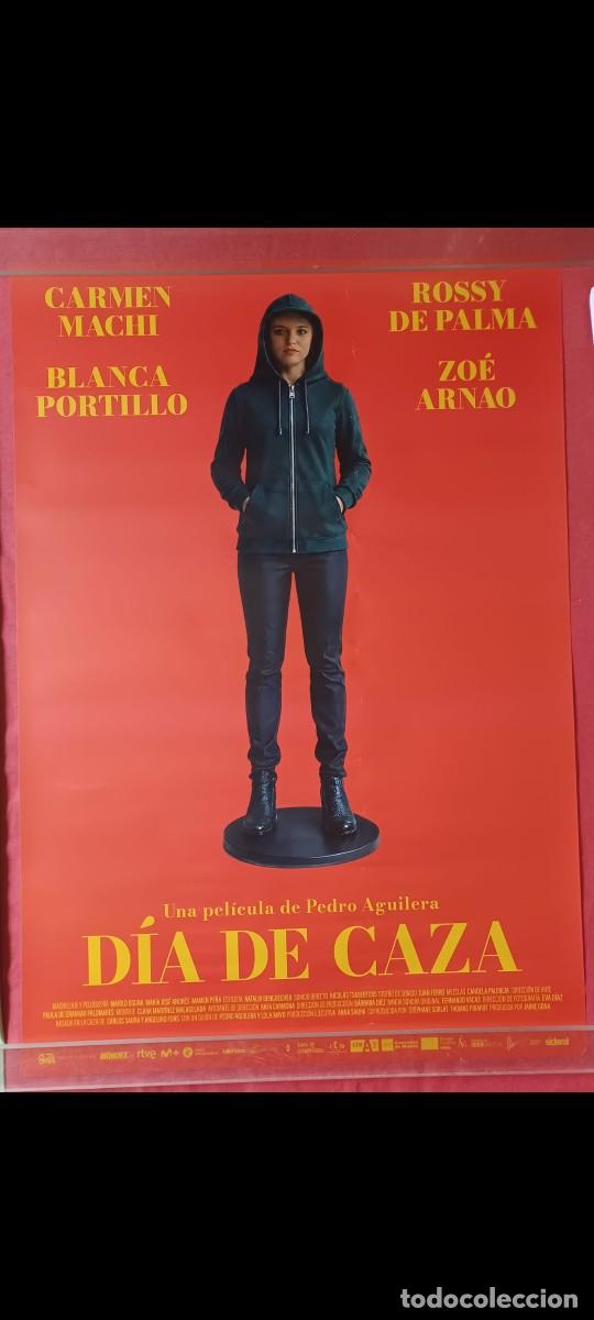 Cine: P&oacute;ster original pel&iacute;cula d&iacute;a de caza