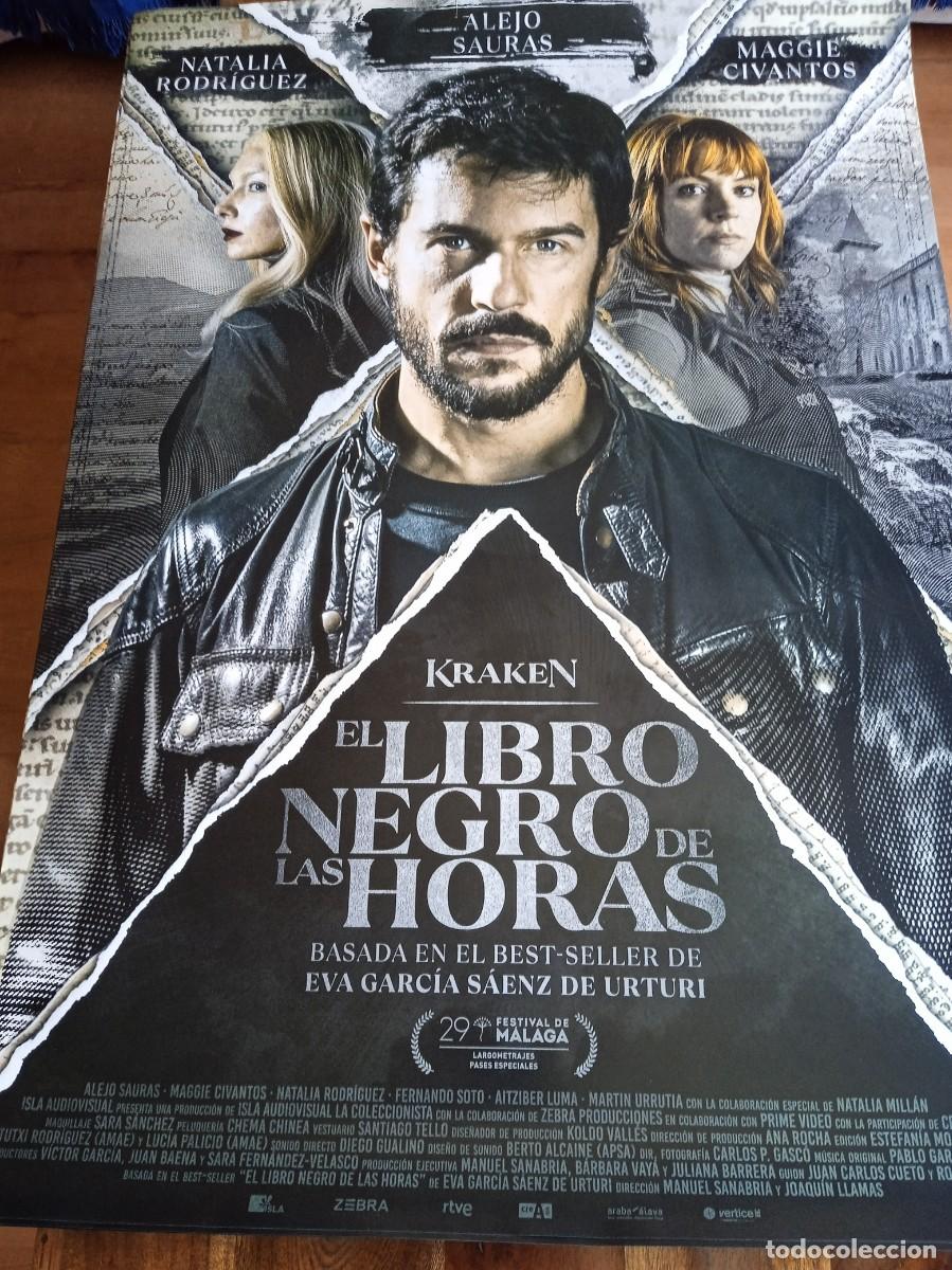 Cine: Kraken El libro negro de las horas - Alejo Sauras, Maggie Civantos - Poster original Vertice 2026