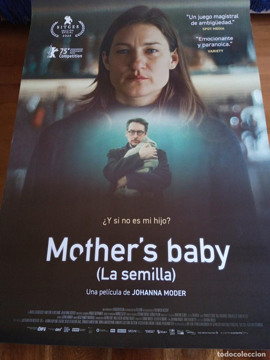 Cine: Mother's Baby La semilla - Marie Leuenberger, Hans L&ouml;w, Claes Bang - Poster original Acontra 2025
