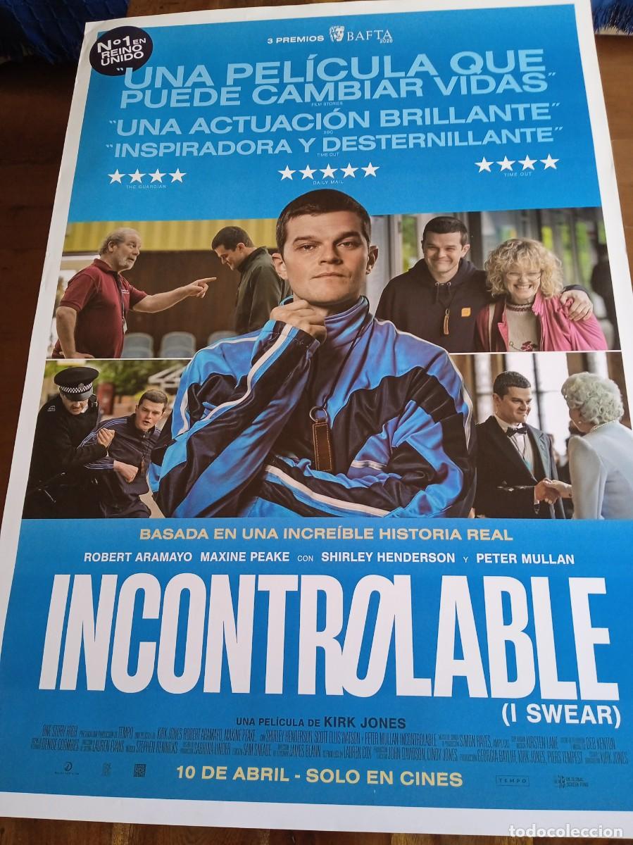 Cine: Incontrolable - Robert Aramayo, Maxine Peake, Peter Mullan - Poster original Selecta Vision 2026