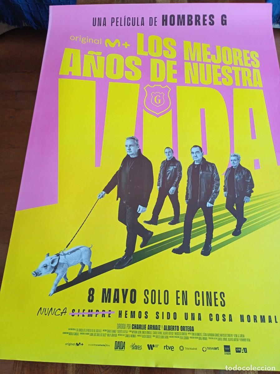 Cine: Los mejores a&ntilde;os de nuestra vida - Hombres G - Poster original Acontra 2026