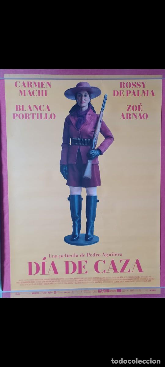 Cine: P&oacute;ster original pel&iacute;cula d&iacute;a de caza