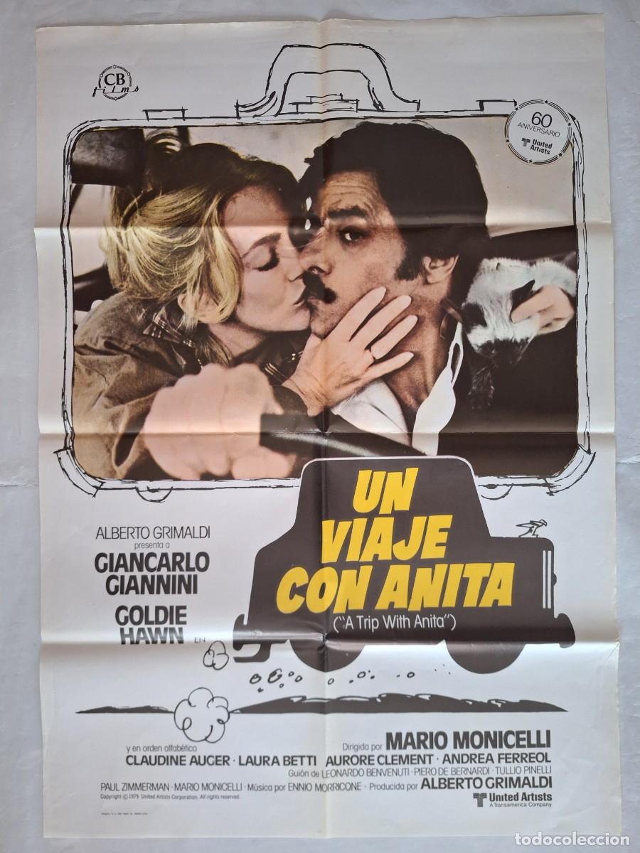 Cine: ANTIGUO CARTEL CINE UN VIAJE CON ANITA RV P-2000