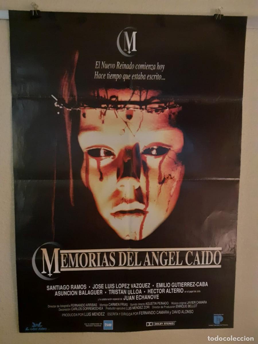 Cine: Cartel de cine original - Memorias del &aacute;ngel ca&iacute;do (1997) Terror - 70x100 cm